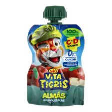  SIÓ VITATIGRIS GYÜM.PÜRÉ ALMA 100% 90G üdítő, ásványviz, gyümölcslé