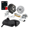 SIP Legal SIP 125 cc ROAD tuning készlet Vespa 125 VNB/Super/150 VBA/VBB/Super 1° modellekhez, olajszivattyú nélkül SIP Legal  Motor alkatrészek Hengerfejek, hengerszettek Hengerszettek (tuning)