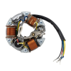 SIP Spareparts SIP állórész lemez 6V/25W Vespa 50 R/Special/SR/SS/90/R/100/125/PV/ET3 modellekhez, kormányindex külsővel SIP Spareparts Elektronika Generátor alkatrészek