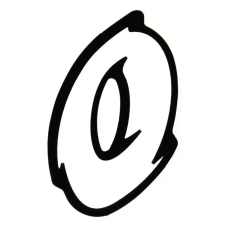 SIP Style matrica, fehér/fekete, 55,0x55,0 mm SIP Style  Vázak, idomok, kiegészítők Matricák információs címke