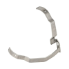 SIP Style SIP Garelli 2.0 konzol Vespa PK50-125 S/XL/XL2/Automatica/PX80-200/PE/Lusso/`98/MY/T5 első, dobfékhez/tárcsafékhez, szatén rozsdamentes acél, 4 csavar/dió/alátét tartozékként SIP Style  Vázak, idomok, kiegészítők Adapterek és konzolok