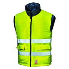 SIR SAFETY SYSTEM Capricorno 2in1 mellény - kék/ hi-vis sárga (kék/sárga, L)