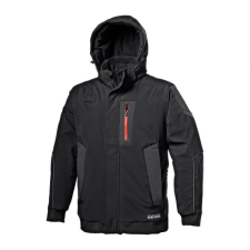 SIR SAFETY SYSTEM Dolphin bélelt softshell dzseki (fekete*, XXXL) (SSY-MC2544Z9-3XL) munkaruha