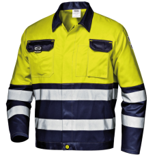 SIR SAFETY SYSTEM Mistral Jól láthatósági dzseki (sárga/kék, 52)