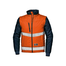 SIR SAFETY SYSTEM Sir Safety Sytem Driver Jól láthatósági pilótadzseki (narancs, 3XL) láthatósági ruházat