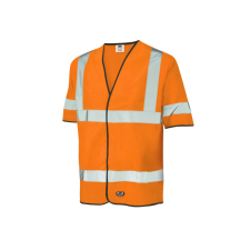 SIR SAFETY SYSTEM Space Jól láthatósági rövid ujjú mellény (narancs, 3XL) láthatósági ruházat