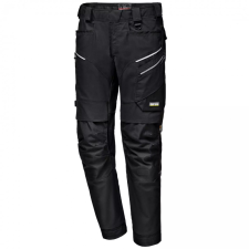 SIR SAFETY SYSTEM Stretch Canvas Munkanadrág (fekete, 58/XXL) munkaruha