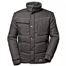 SIR SAFETY SYSTEM Thermo Sokzsebes Kabát (szürke, XL) munkaruha