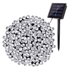 Sir solar 300 led, 33 m, hideg fehér, távirányítóval karácsonyfa izzósor