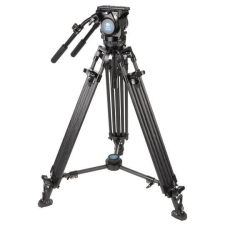 Sirui BCT-2203 10x carbon broadcast tripod BCH-10 fluid videófejjel tripod
