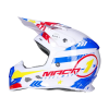  Sisak Motocross Trendy T-902 Mach-1 fehér / kék / piros - L méret (59-60)