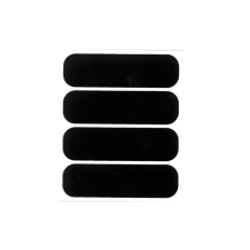  Sisakmatricák fényvisszaverő (4 db) fekete egyéb motorkerékpár alkatrész