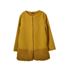 Sisley barna, elegáns lány kabát – 150 cm gyerek kabát, dzseki