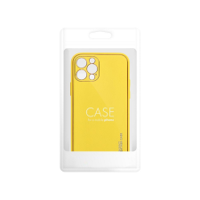 SIX LEATHER Case for SAMSUNG Galaxy A13 4G yellow tok és táska