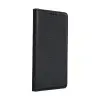 SIX Samsung Galaxy S22 tok, Kinyitható, Mikroszálas, Kártyatartó, Állvány funkció, SIX Smart, Fekete