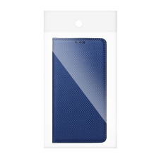 SIX Smart Case Book for SAMSUNG A22 4G navy tok és táska