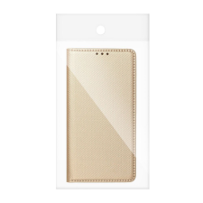 SIX Smart Case Book for SAMSUNG A22 5G gold tok és táska