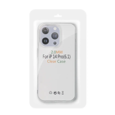 SIX Xiaomi Redmi Note 12 Pro Plus szilikon tok, átlátszó, 2mm, Clear tok és táska