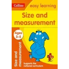  Size and Measurement Ages 3-5 – Collins Easy Learning idegen nyelvű könyv