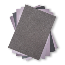 Sizzix Különleges papír válogatás 50 ív / A4 - Charcoal - Opulent Cardstock (1 csomag) decoupage papír
