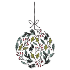 Sizzix szilikonbélyegző 666325 - Leafy Ornament - Layered Stamps (1 csomag) bélyegző