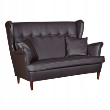  Skandináv Öko Bőr Karosszékes Kanapé, Nem Átalakítható, Family Furniture, Barna bútor