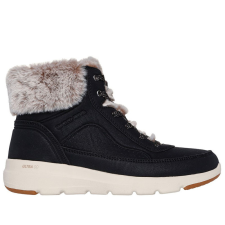 Skechers 144199 BLK vízlepergető női bokacsizma női csizma, bakancs
