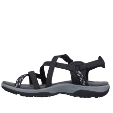 Skechers 40955 BLK kényelmes női szandál