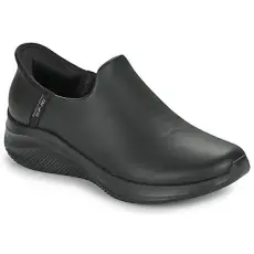 Skechers Belebújós cipők HAND FREE SLIP-INS ULTRA FLEX 3.0 LEATHER Fekete 38