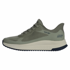 Skechers Bobs Squad 4 - Slip-ons 118423OLV Férfi sportcipő Khaki 45