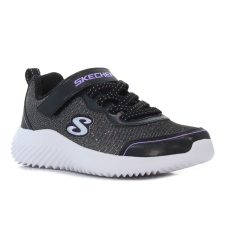 Skechers Bounder - Girly Groove fekete gyerek cipő Méret:29 gyerek cipő