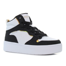 Skechers Court High - Shine Kicks fekete gyerek cipő Méret:32