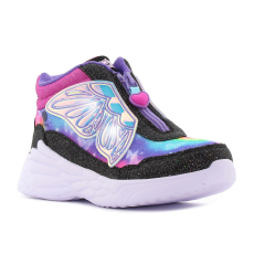 Skechers Dream Racer - Butterfly Express villogó lila gyerek cipő Méret:29