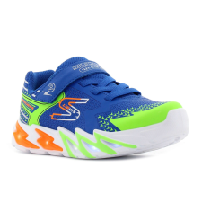 Skechers Flex - Glow Bolt villogó kék gyerek cipő Méret:30 gyerek cipő