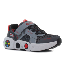 Skechers Game Kicks - Gametronix szürke gyerek cipő Méret:28 gyerek cipő