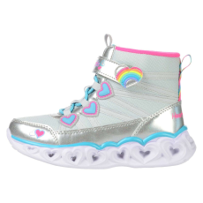 Skechers Heart Lights-édes csizma 302668LSMLT Gyerek Ezüst 32