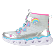 Skechers Heart Lights-édes csizma 302668LSMLT Gyerek Ezüst 33.5 gyerek csizma, bakancs