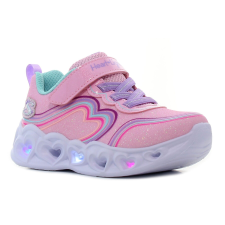 Skechers Heart Lights - Retro Hearts villogó rózsaszín baba cipő Méret:21 gyerek cipő