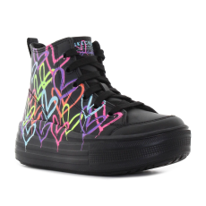 Skechers Hyperlift - Love Daze fekete gyerek cipő Méret:28