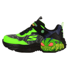 Skechers Lény-lámpák 400617LBKLM A fekete 28 gyerek cipő