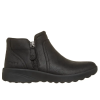 Skechers Relaxed Fit 159637 BBK kényelmes női bokacsizma