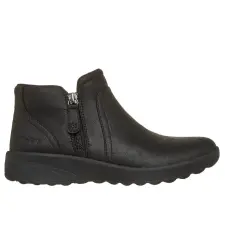 Skechers Relaxed Fit 159637 BBK kényelmes női bokacsizma női csizma, bakancs