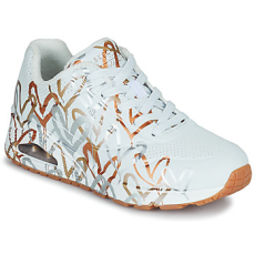 Skechers Rövid szárú edzőcipők UNO Fehér 39