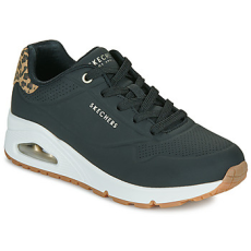 Skechers Rövid szárú edzőcipők UNO JUNGLE NITE Fekete 37