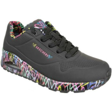 Skechers Rövid szárú edzőcipők Uno loving love Fekete 37 női cipő