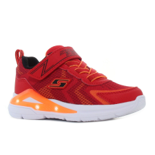 Skechers S Lights - Tri-Namics villogó piros baba cipő Méret:22 gyerek cipő