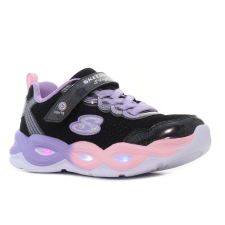 Skechers S Lights - Twisty Glow villogó fekete gyerek cipő Méret:29 gyerek cipő