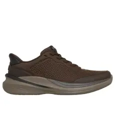 Skechers Slip-ins 211392 CHOC bebújós sportos férfi bőr félcipő