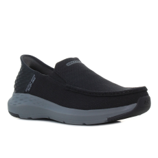 Skechers Slip-Ins - Parson - Ralven fekete férfi bebújós cipő Méret:45