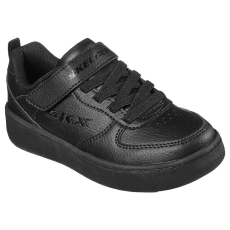 Skechers Sport Court 92 Zelder gyerek sportcipő, fekete, 29
